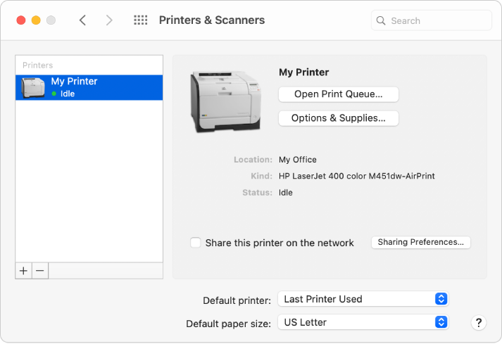 printing and scanning software for mac